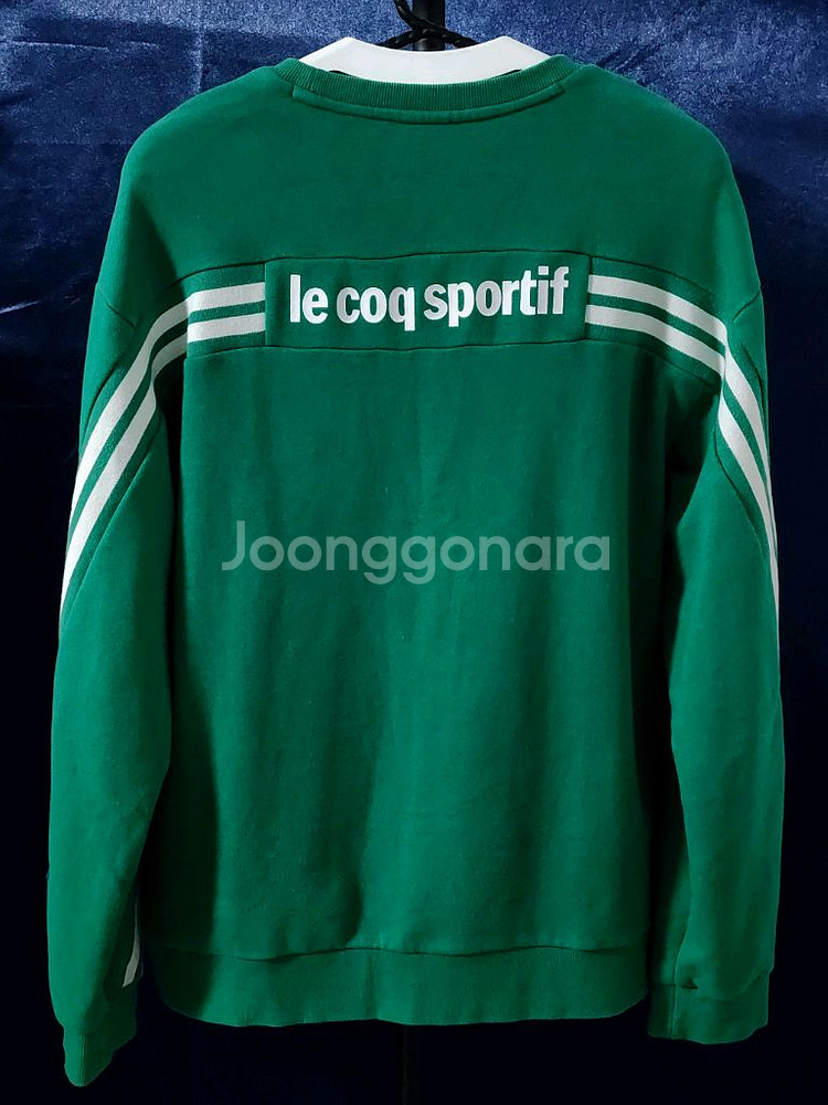 +무료배송+르꼬끄 백라인 레터링 맨투맨 100--1