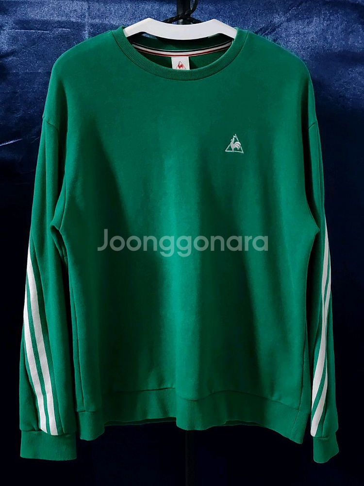 +무료배송+르꼬끄 백라인 레터링 맨투맨 100--0