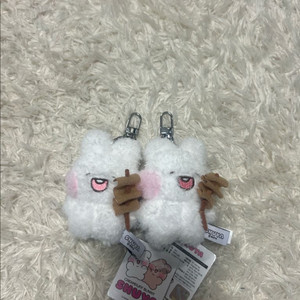 (새상품)슈야토야 부산오뎅 어묵 꼬지인형키링2개 우정템