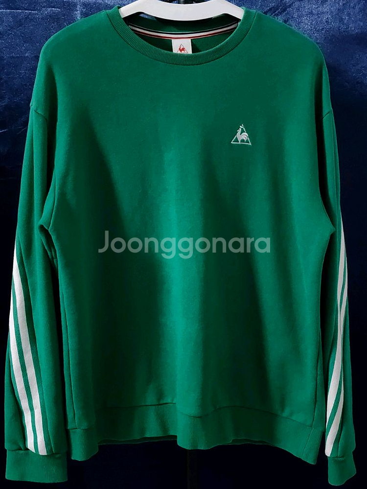 +무료배송+르꼬끄 백라인 레터링 맨투맨 100--4