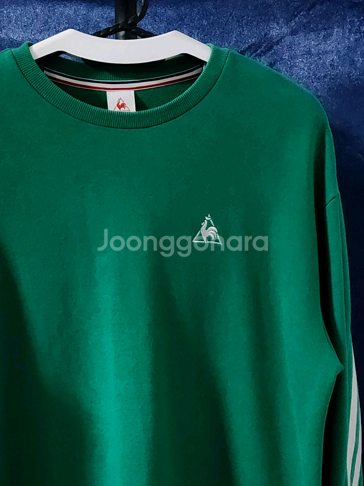 +무료배송+르꼬끄 백라인 레터링 맨투맨 100--6