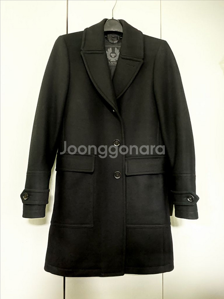 벨스타프 밀포드 싱글 코트 블랙 48사이즈 A급--0