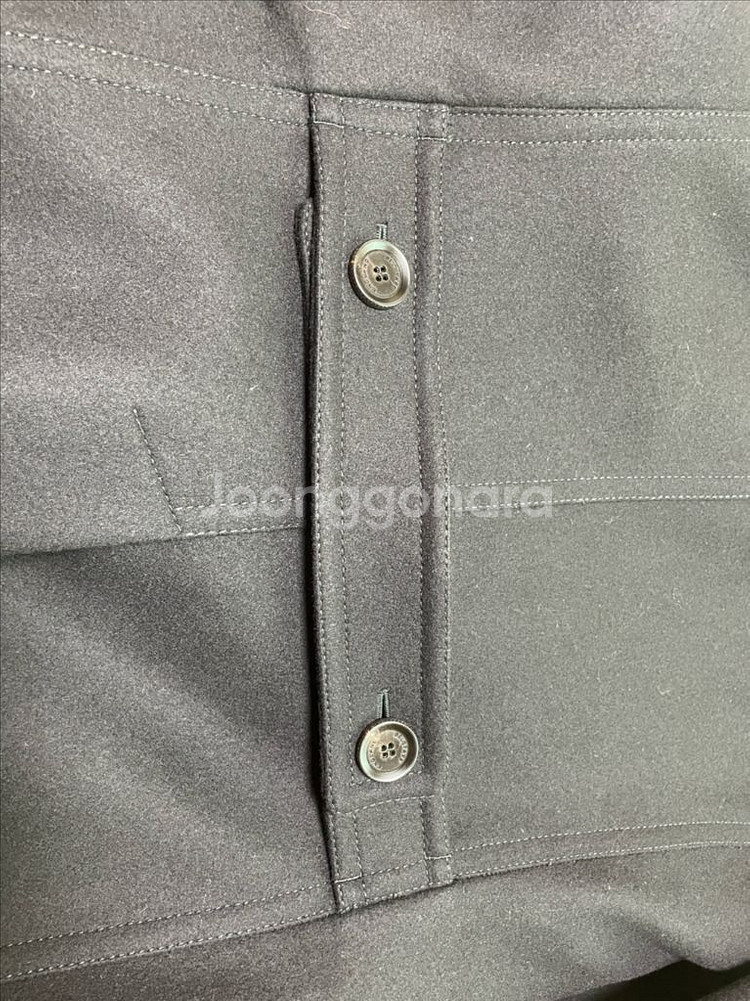 벨스타프 밀포드 싱글 코트 블랙 48사이즈 A급--2