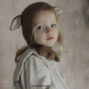 갱오브키즈 페어리햇 fairy hat 아몬드 6-12m