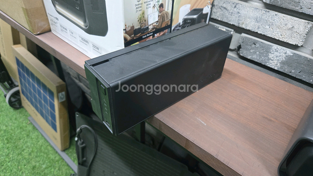 에코플로우 글래시어 캠핑 냉장고 팝니다--1