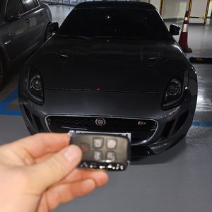 재규어 F타입 스마트키 분실, 신규 복사 제작 완료