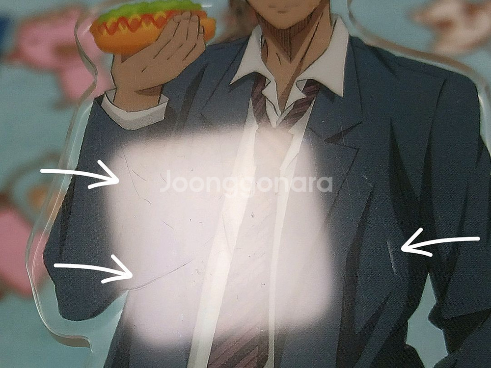 쿠농 쿠로코의농구 아오미네 아크릴 키링 점프페스타 점페--1