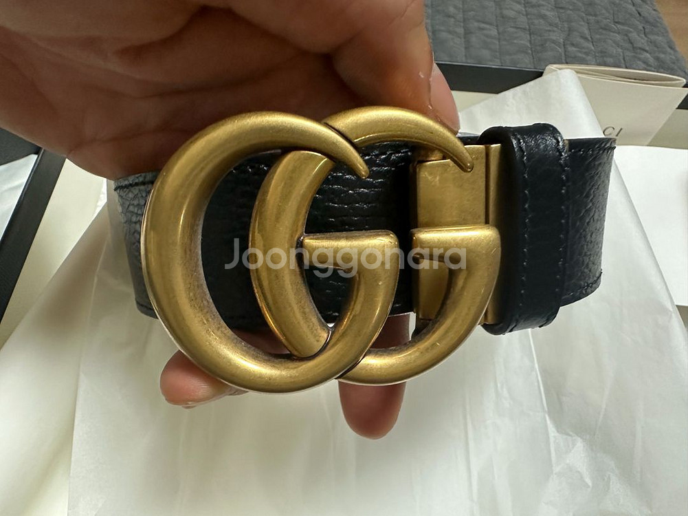 구찌 마몬트 벨트--2