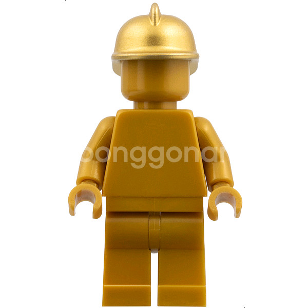 레고 황금색 플레인 미피 60207 펄 골드 미니피겨--0