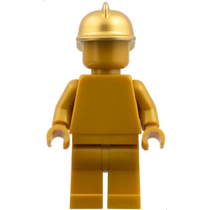 레고 황금색 플레인 미피 60207 펄 골드 미니피겨