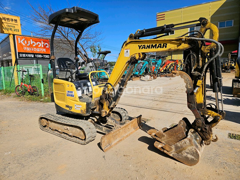 중고미니굴삭기 얀마 VIO17 20년식 코집게 판매--0