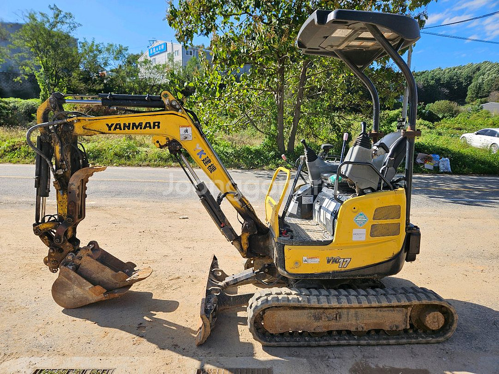 중고미니굴삭기 얀마 VIO17 20년식 코집게 판매--1