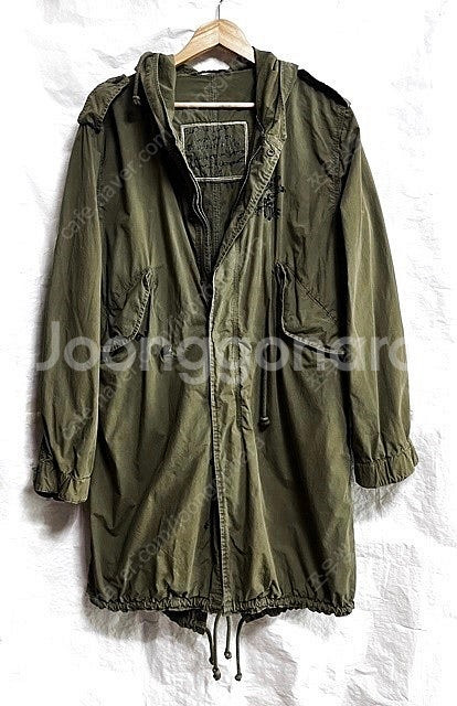 폴로 랄프로렌 후드 얇은 야상 루즈 S 105 정도--0