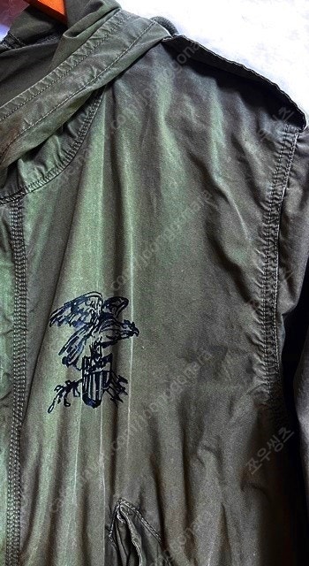 폴로 랄프로렌 후드 얇은 야상 루즈 S 105 정도--2