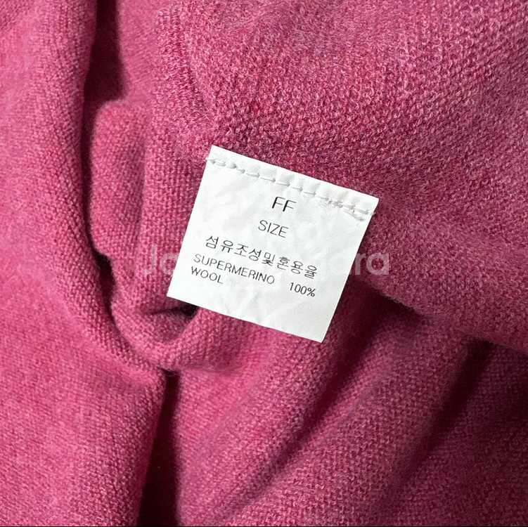 보웬 울100 볼륨 라운드 니트--2