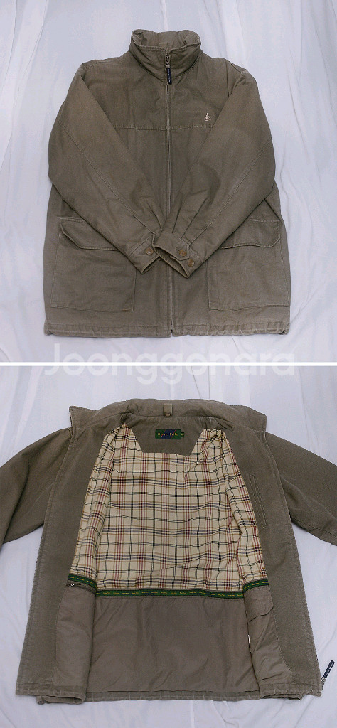 빈폴 러기지 트윌코튼 헌팅 트래블러 자켓 105+--2