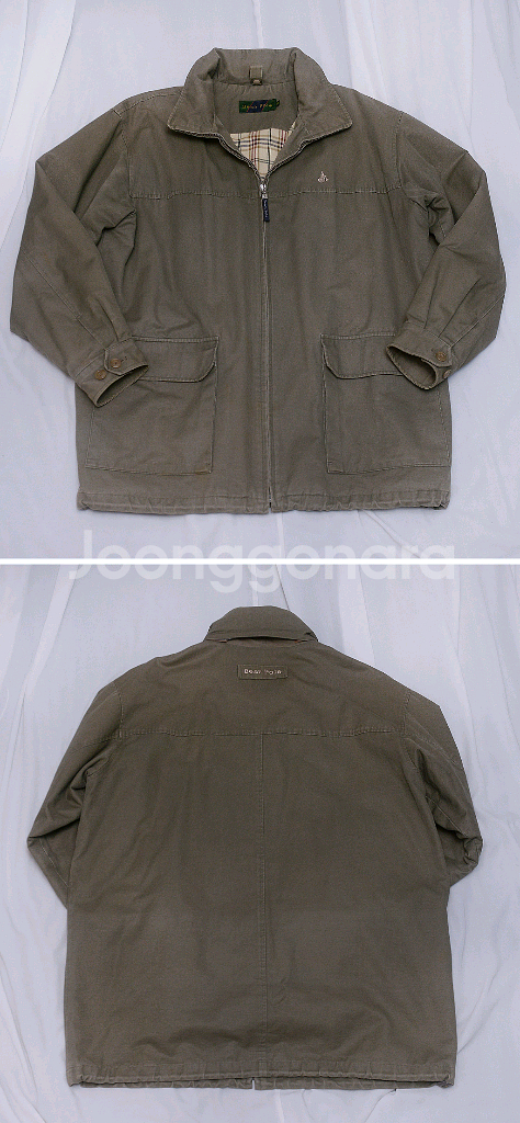 빈폴 러기지 트윌코튼 헌팅 트래블러 자켓 105+--1