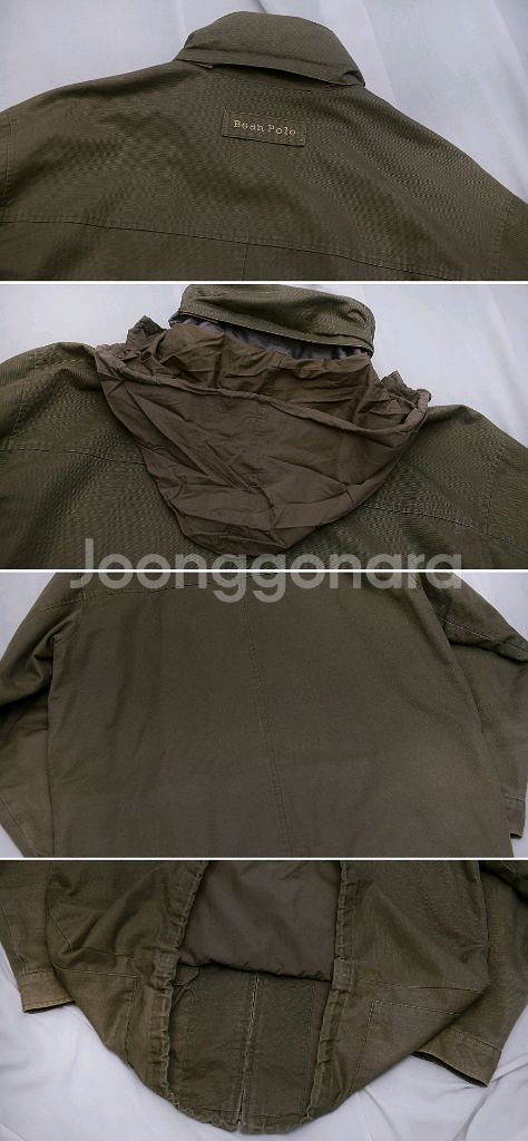 빈폴 러기지 트윌코튼 헌팅 트래블러 자켓 105+--4