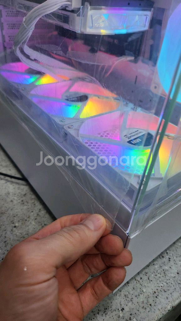 새제품 글카만중고 7500f 2080 ddr5 32램--1