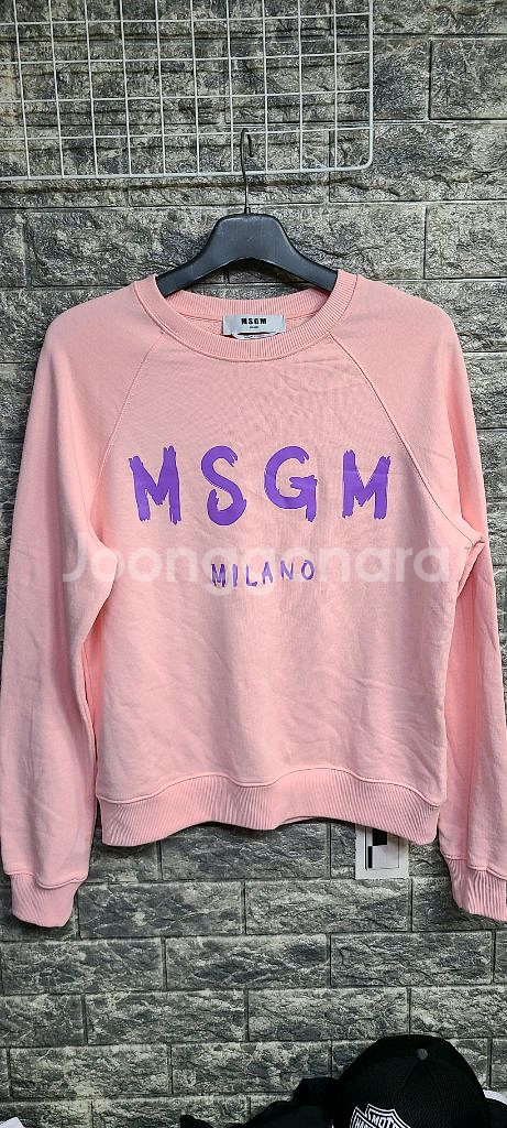 MSGM 맨투맨 L100사이즈 이탈리아 수입 국내매장판--0