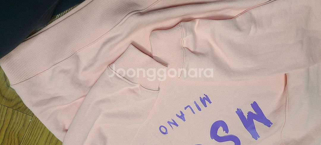 MSGM 맨투맨 L100사이즈 이탈리아 수입 국내매장판--3