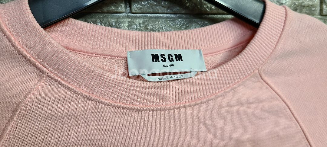 MSGM 맨투맨 L100사이즈 이탈리아 수입 국내매장판--5