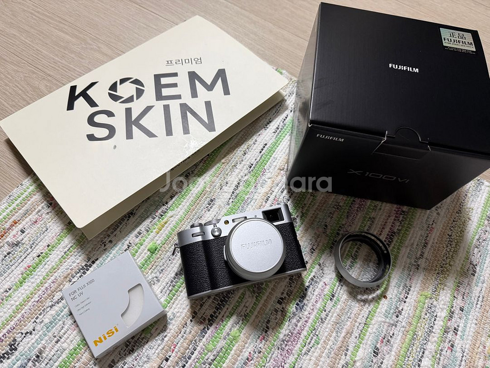 후지필름 x100vi 악세서리 일괄 S급--0