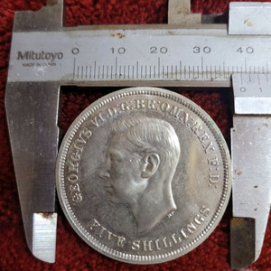 1951년 영국 조지6세 기념주화