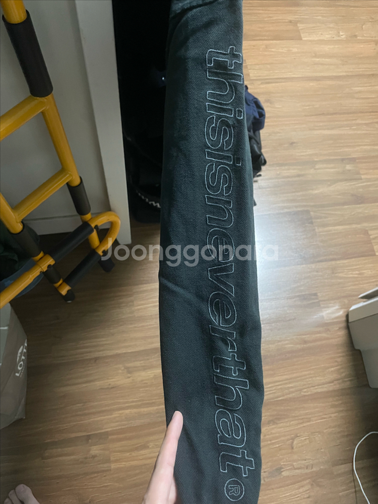디스이즈네버댓 로고 카라 폴로 티셔츠--4