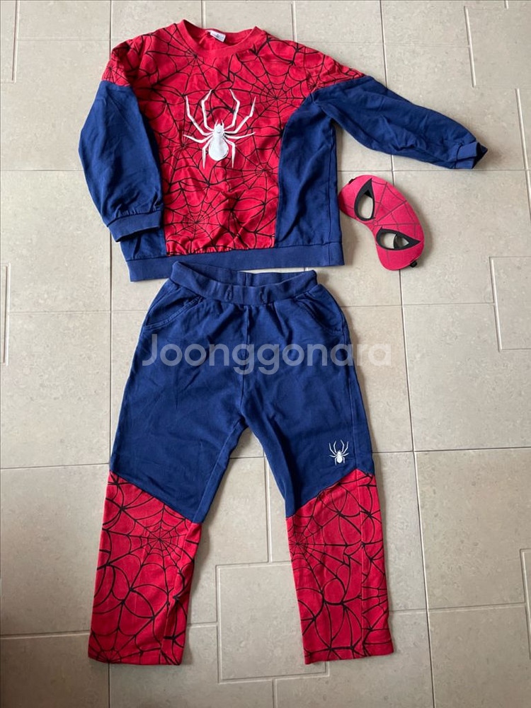 스파이더맨 상하복130--0