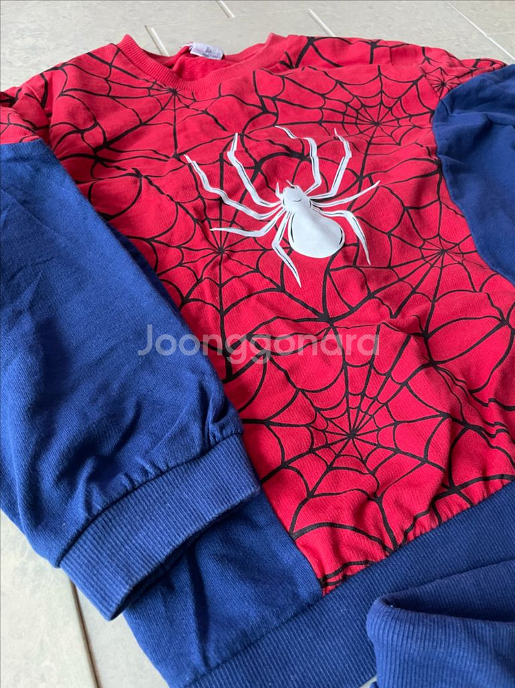 스파이더맨 상하복130--1