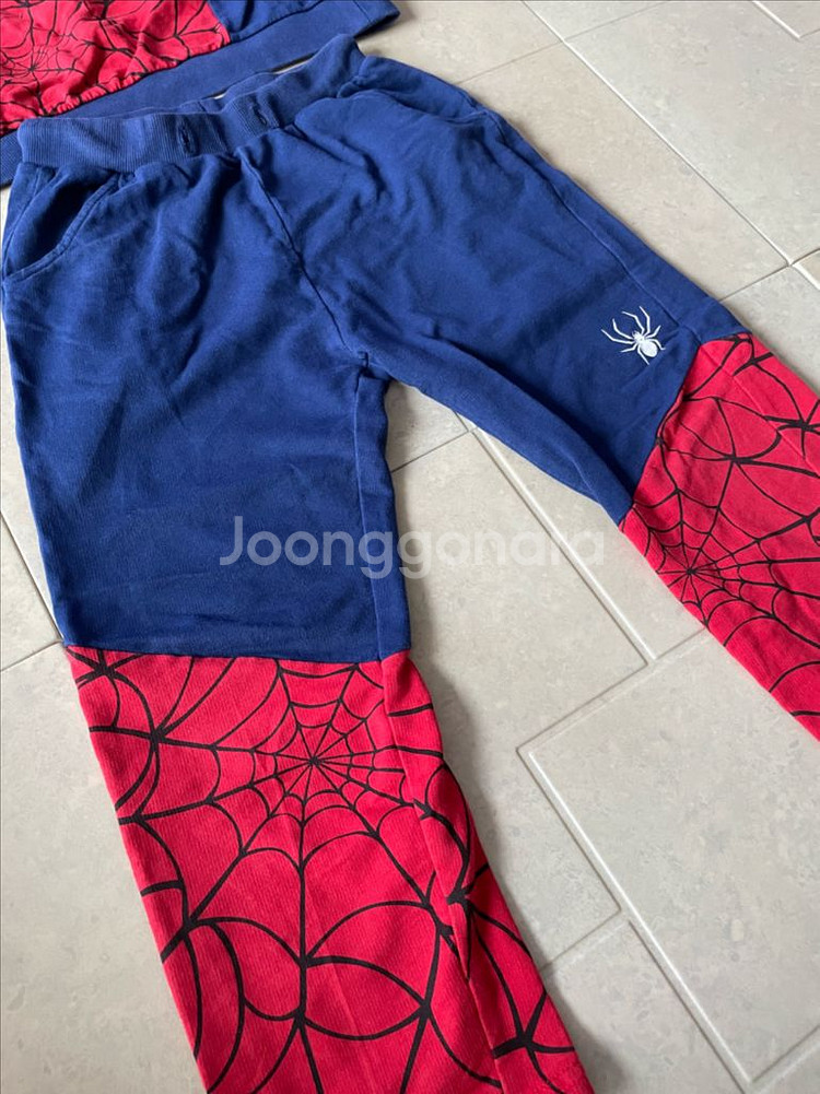 스파이더맨 상하복130--3