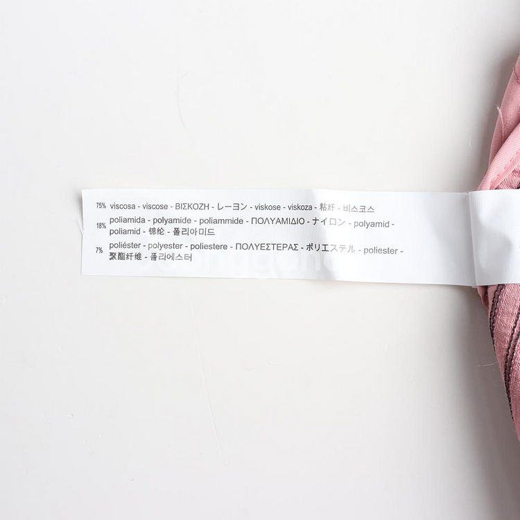 [S]자라 핑크 스트라이프 롤업 슬랙스 팬츠 바지--6