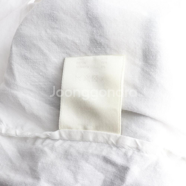 [M]르니나 반팔 빅카라 자수 반팔 셔츠 블라우스--5