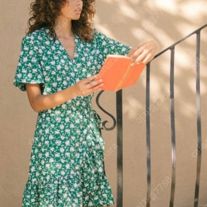 무배)데이즈데이즈 플라워 랩원피스