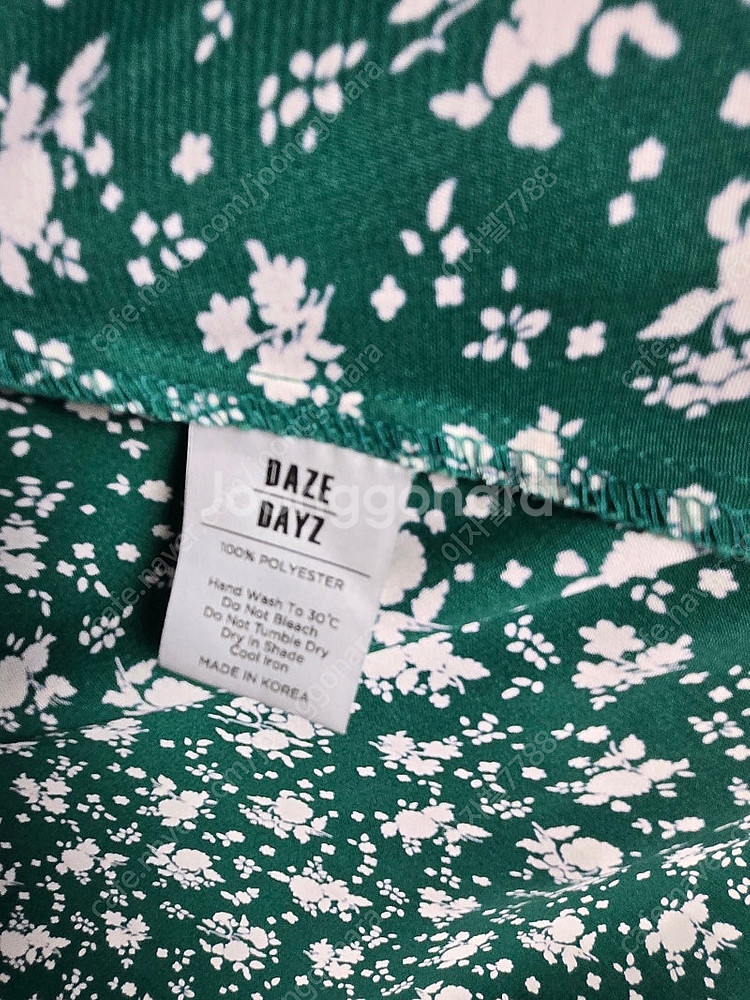 무배)데이즈데이즈 플라워 랩원피스--5