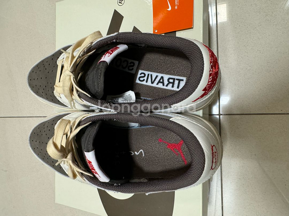 [270] 조던1 트래비스스캇 리버스모카 판매--4