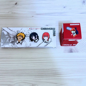 체인소맨 극장판 레제 롯데시네마 뱃지+cgv 키캡 키링