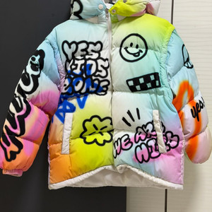 히로 드로잉 패딩 구상 140