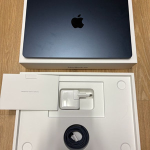 애플 맥북에어 13 m4 미드나이트 풀박스