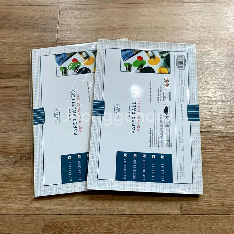 미젤로 종이 파렛트 2개--0