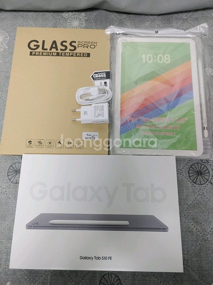 갤럭시탭 S10fe wifi 그레이 128G 미개봉--2