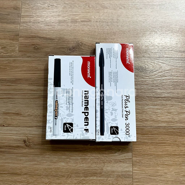 모나미 네임펜 + 모나미 프러스펜--0