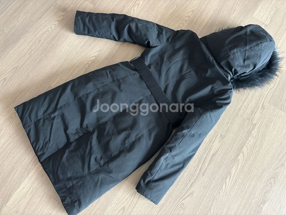 디스커버리 사가퍼 구스롱패딩 벨트패딩 90--1