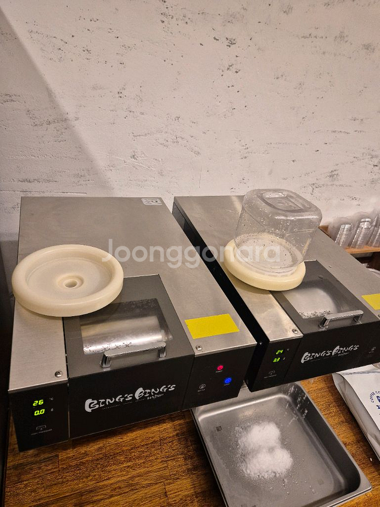 빙스빙스 눈꽃 얼음 빙수기 판매합니다--1