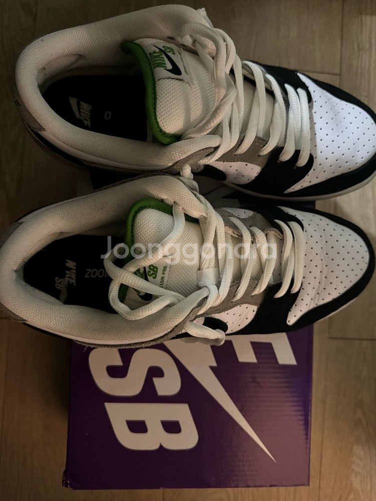 265 나이키 덩크sb 로우 클로로필--8