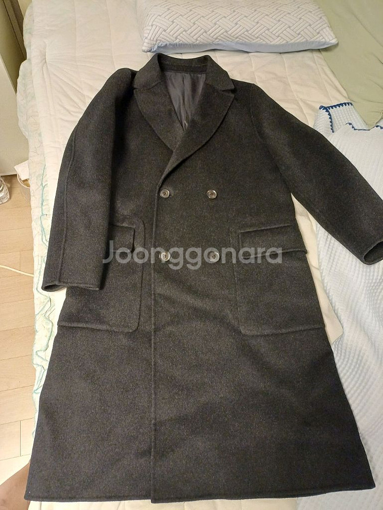 빈폴 남성 캐시미어 더블 코트 95사이즈--0