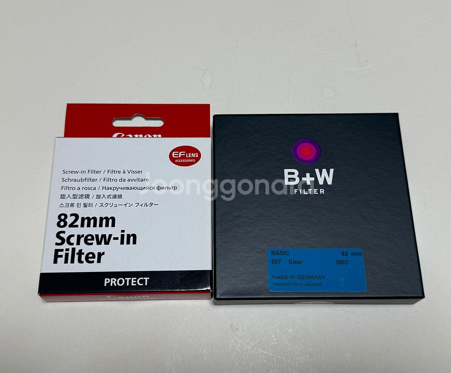 캐논 렌즈 필터 ,슈나이더 B+W 렌즈필터 82mm--0