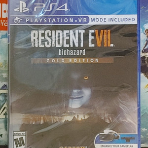 (미개봉)PS4바이오하자드7 골드에디션 무삭제팝니다!