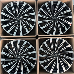 싼타페 MX5 21인치 캘리그라피 휠.